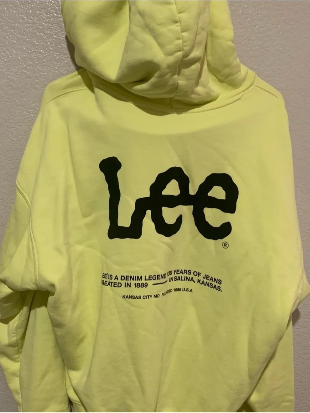 Lee x H&M hoodie